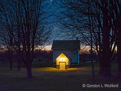 Lockmaster's House At Dawn_DSCF01051-5.jpg - Photographed along the Rideau Canal Waterway near Smiths Falls, Ontario, Canada.